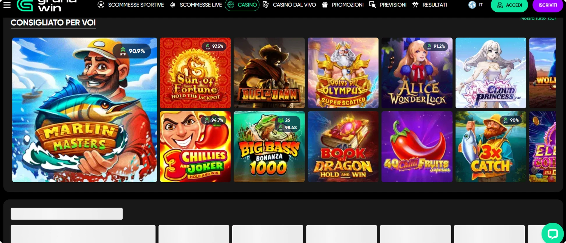 Granawin Giochi di Casinò Granawin Giochi di Casinò